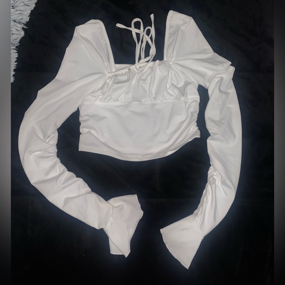 White Long Sleeve Blouse